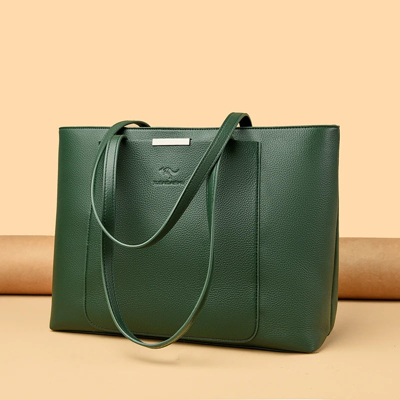 Bolso de Lujo de Color Sólido para Mujeres Bolsos Diseñador de Cuero