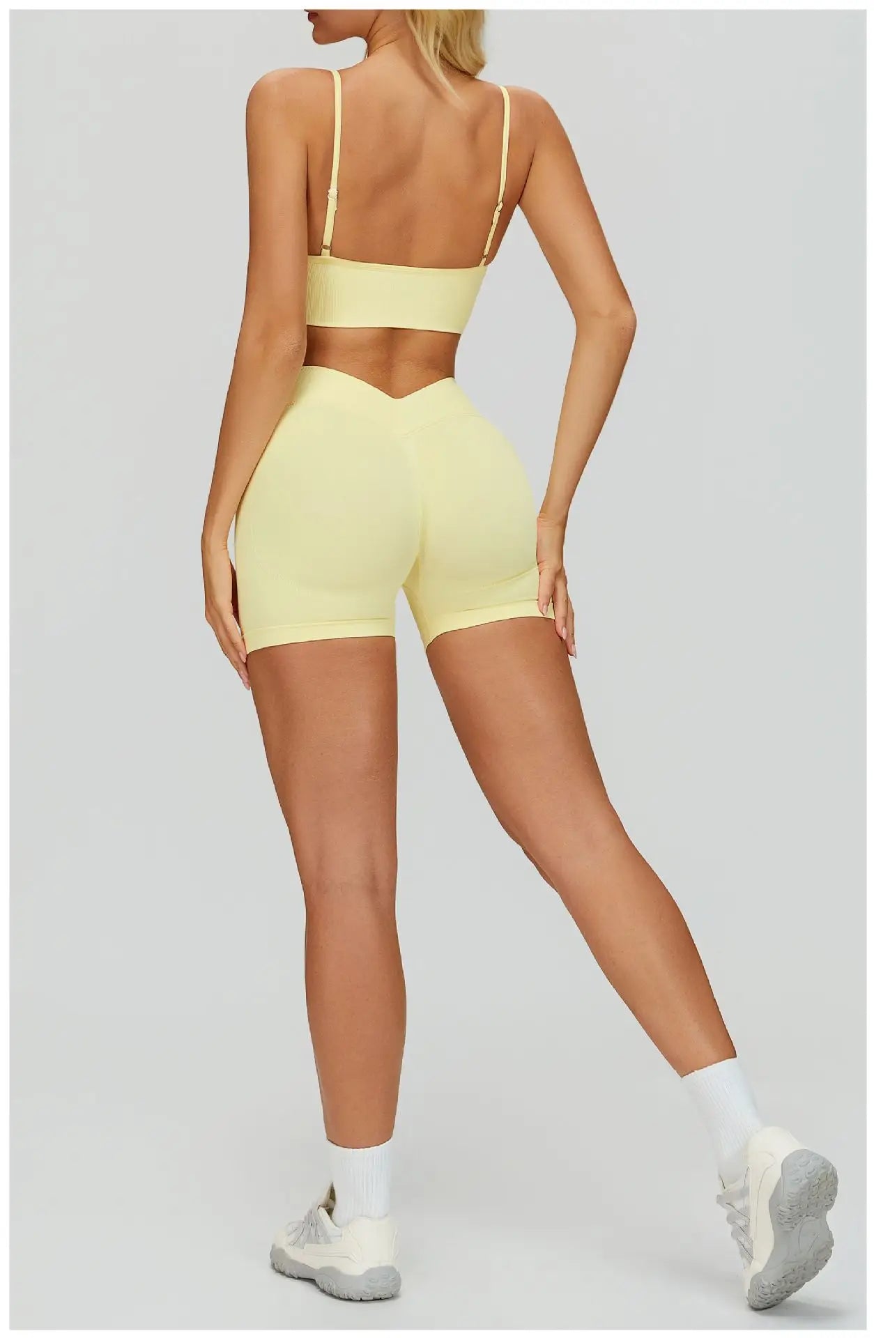 Conjunto de yoga sin costuras 2/3 piezas