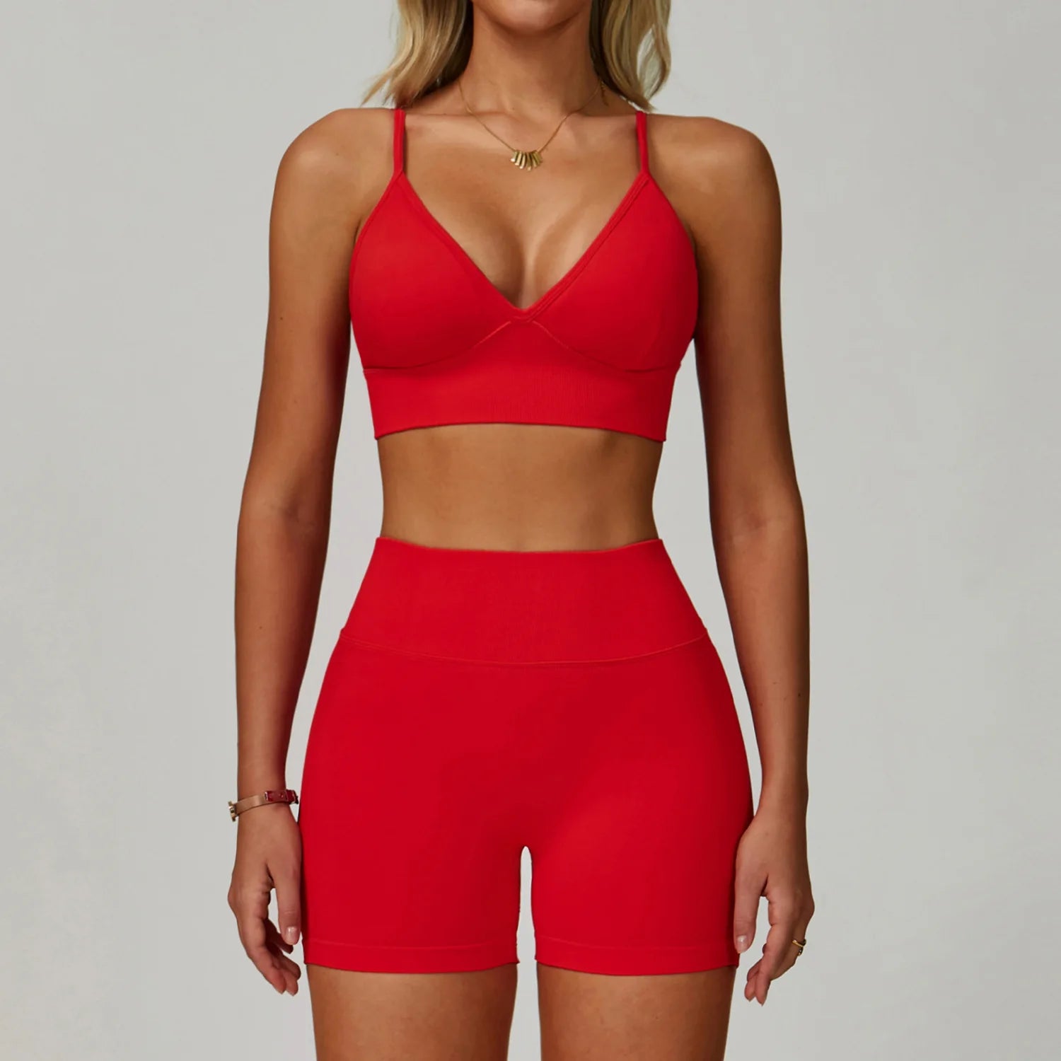 Conjunto de yoga sin costuras 2/3 piezas