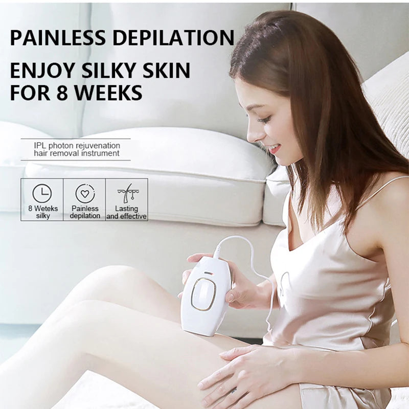 ✨ Veloura Silk™ | Depiladora IPL de Luz Pulsada.