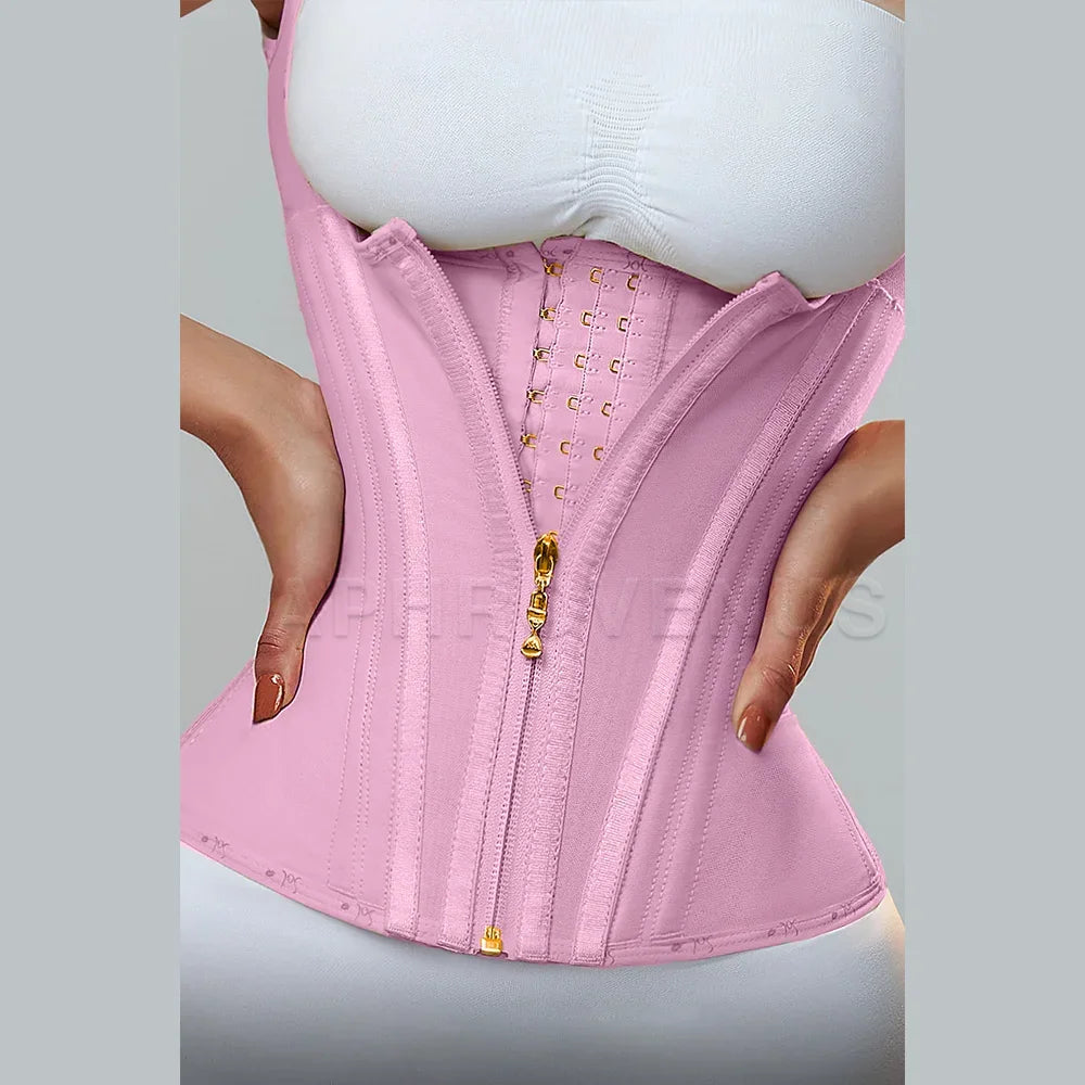 Fajas Colombianas Mujeres Corsé Reductor de Cintura de Doble Compresión