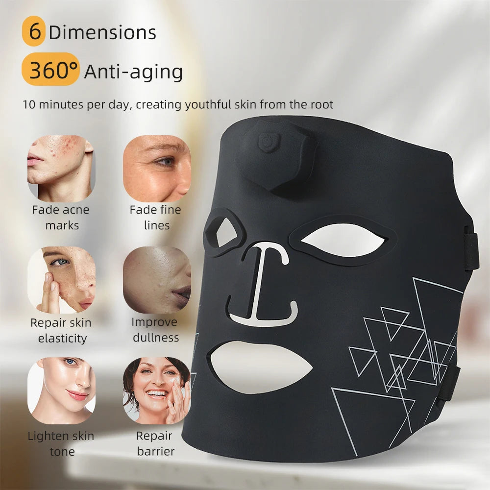 Máscara LED Rejuvenecedora para el Rostro