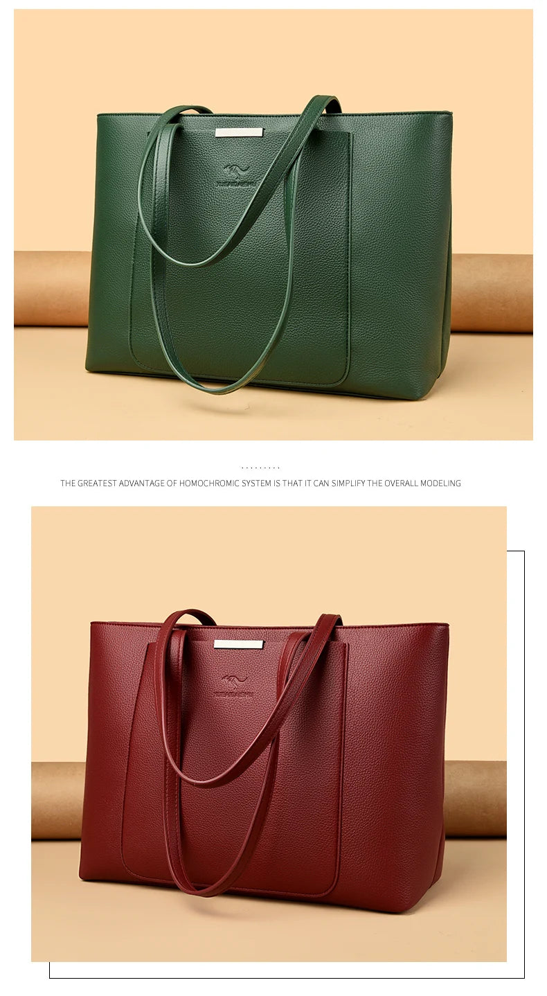Bolso de Lujo de Color Sólido para Mujeres Bolsos Diseñador de Cuero