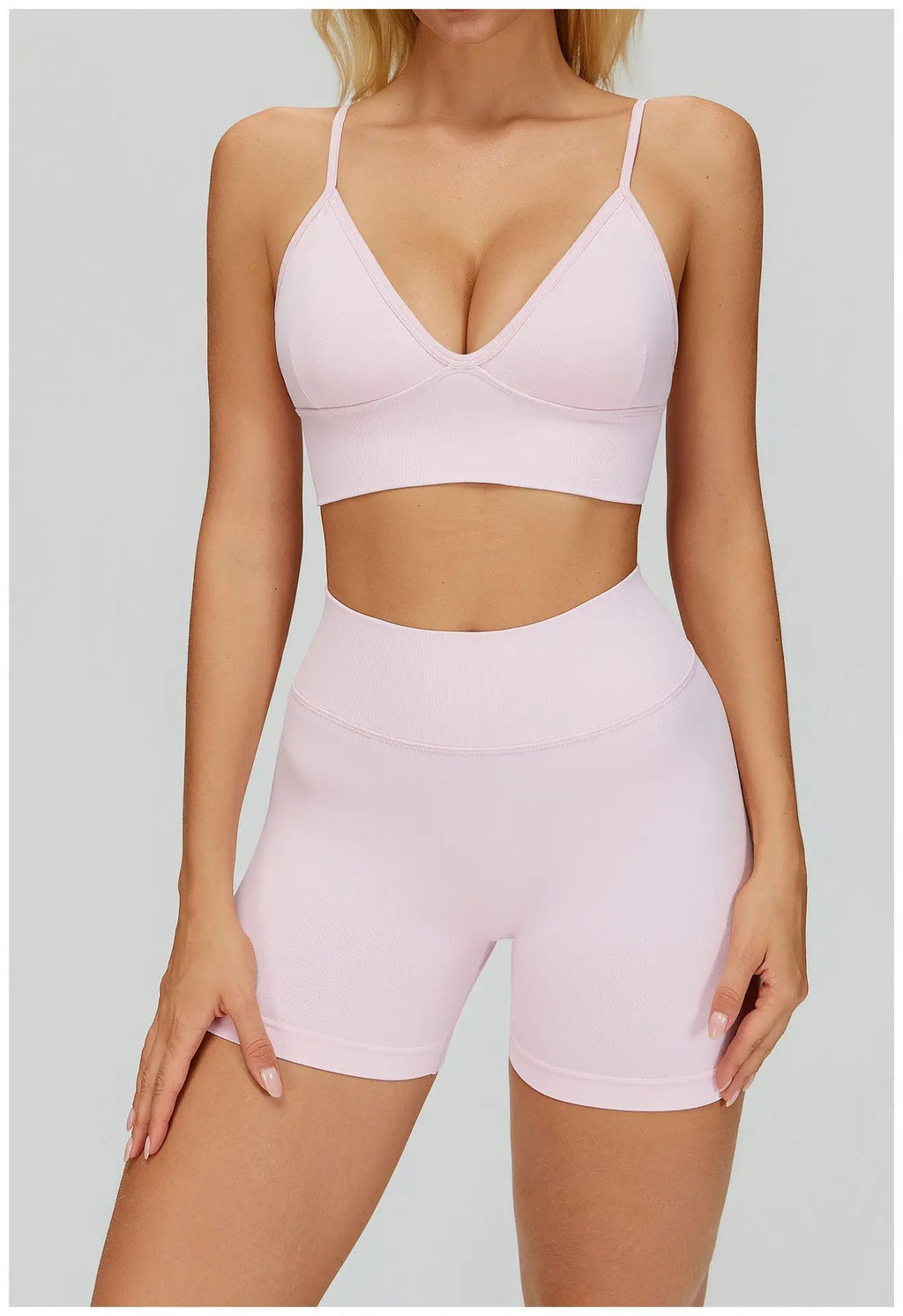 Conjunto de yoga sin costuras 2/3 piezas