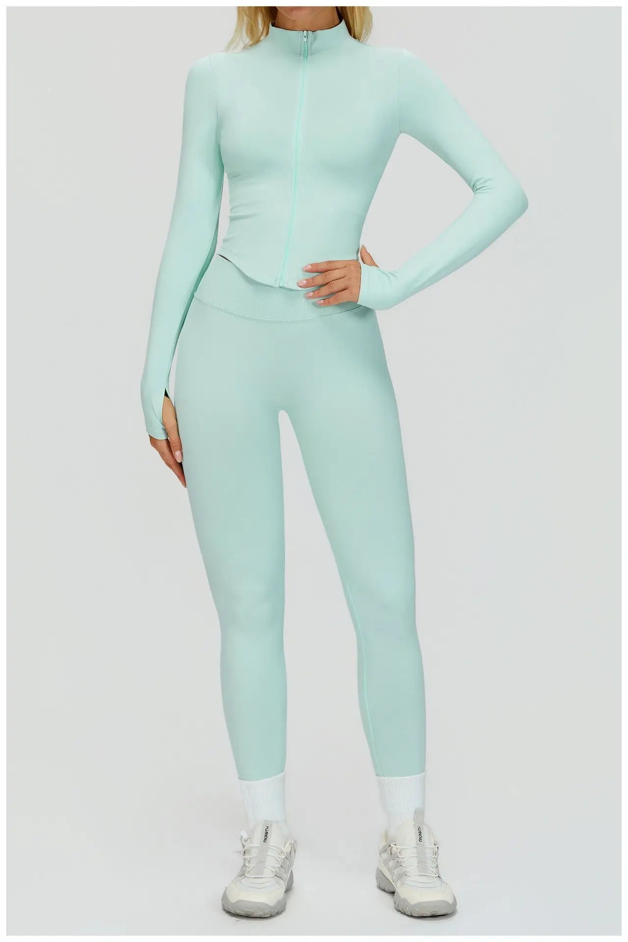 Conjunto de yoga sin costuras 2/3 piezas