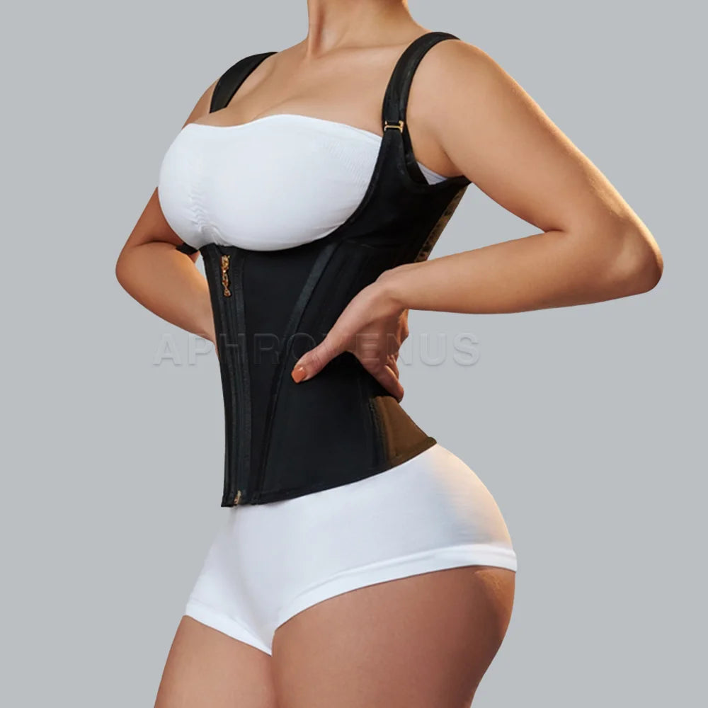 Fajas Colombianas Mujeres Corsé Reductor de Cintura de Doble Compresión
