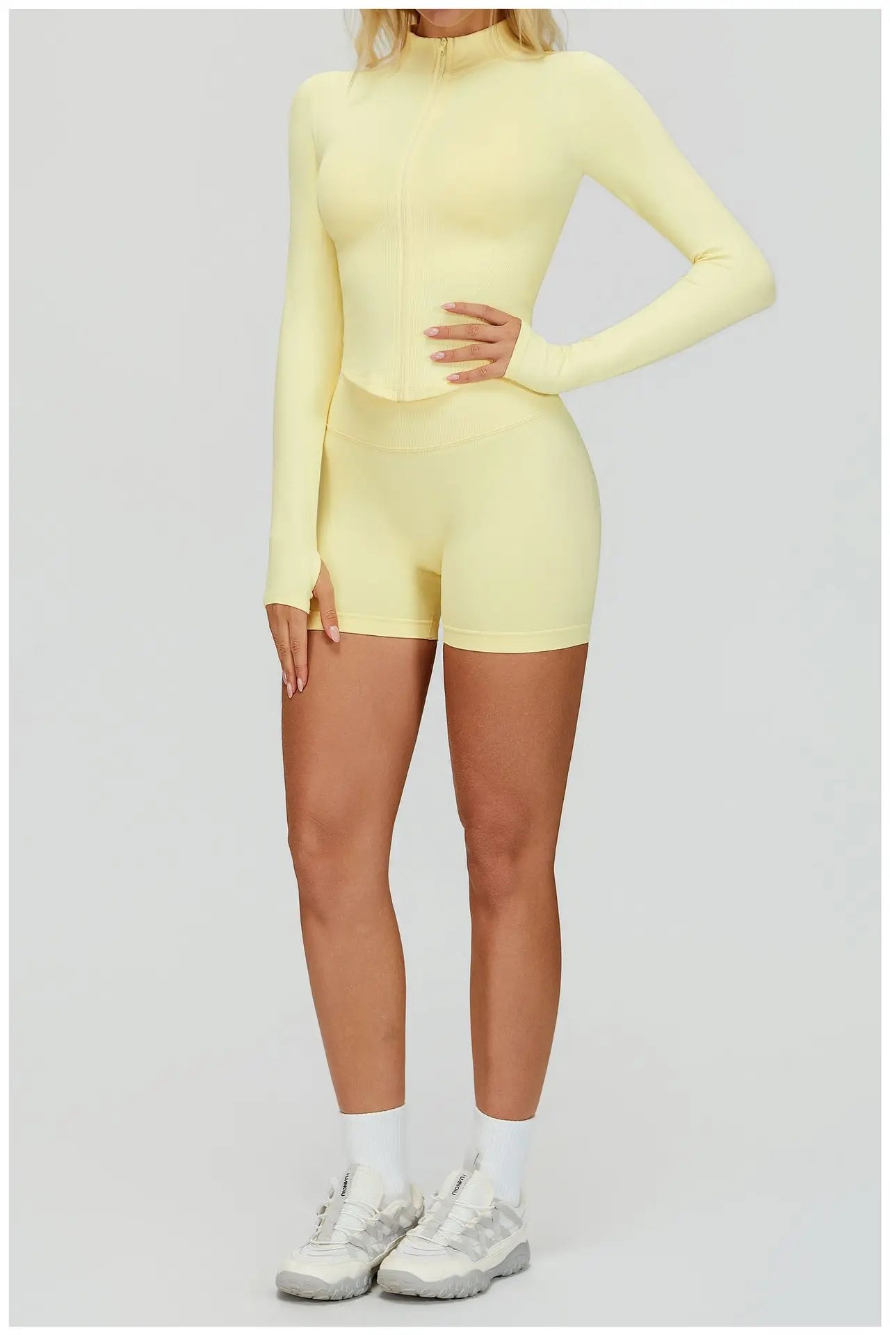 Conjunto de yoga sin costuras 2/3 piezas