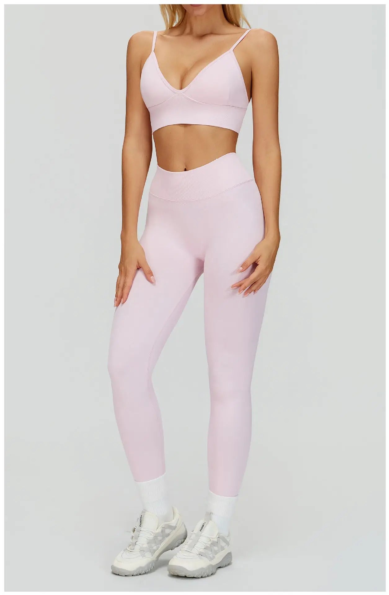 Conjunto de yoga sin costuras 2/3 piezas