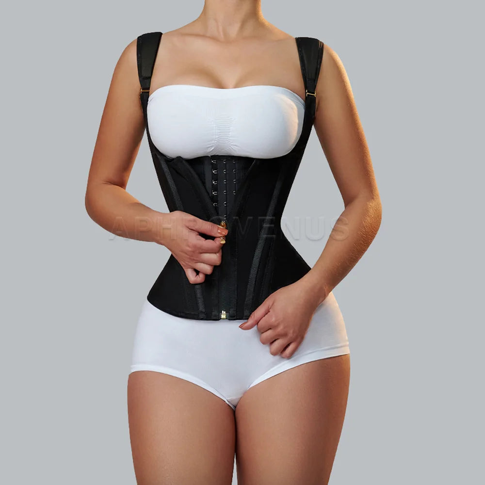 Fajas Colombianas Mujeres Corsé Reductor de Cintura de Doble Compresión