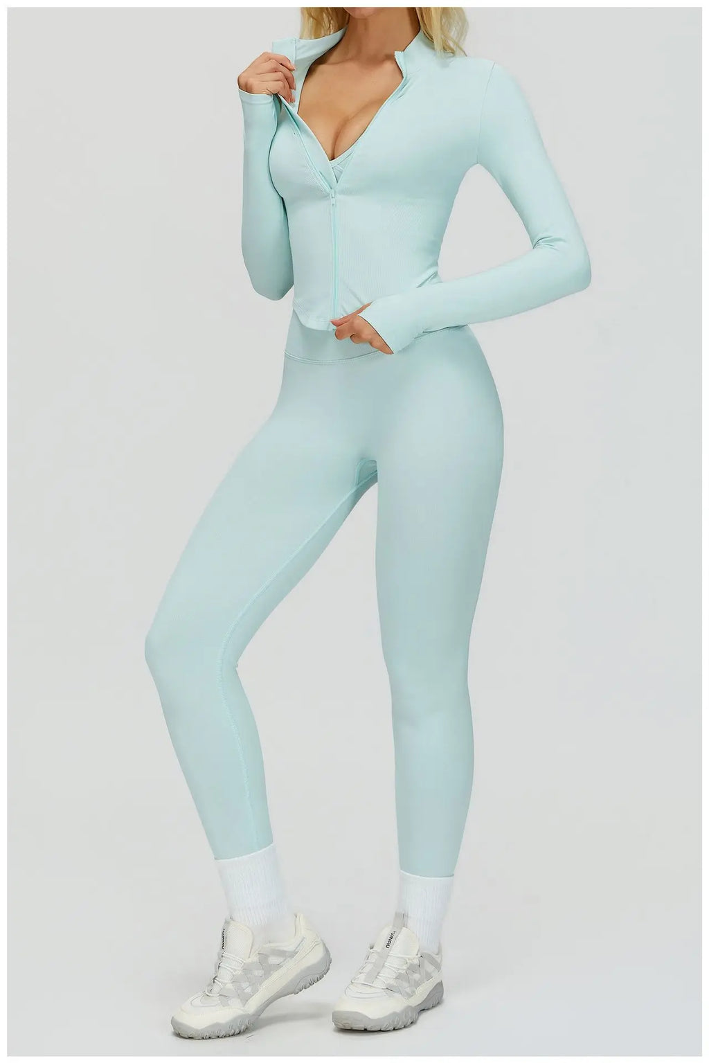 Conjunto de yoga sin costuras 2/3 piezas