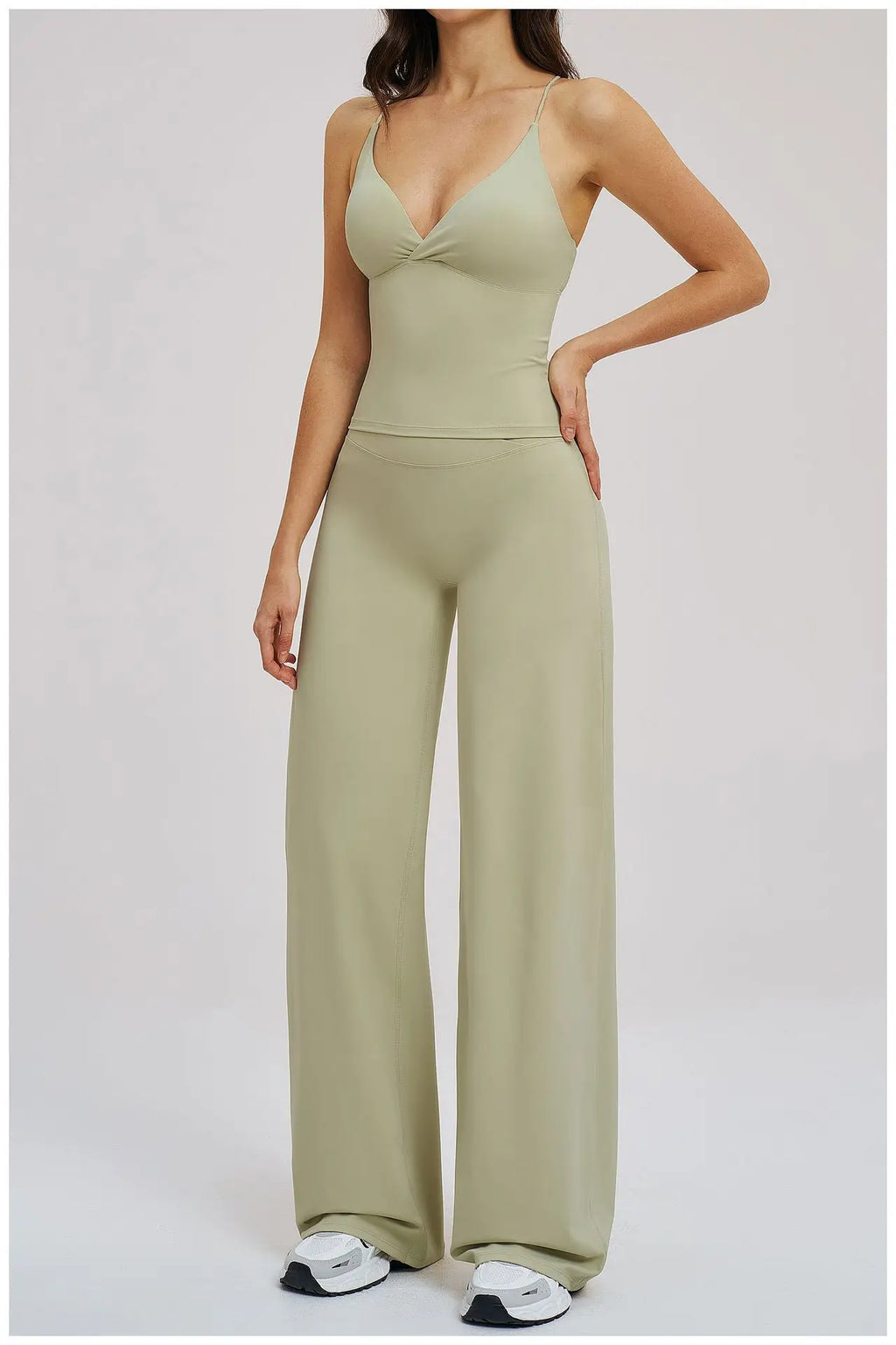 Leggings High Waist + Top Deportivo