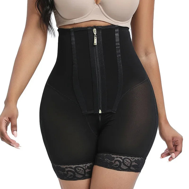 Faja-shorts moldeadores de cuerpo de talle alto