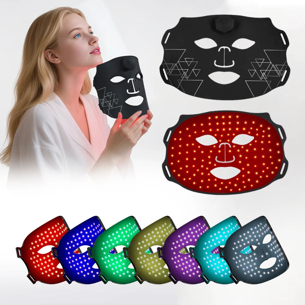 Máscara LED Rejuvenecedora para el Rostro