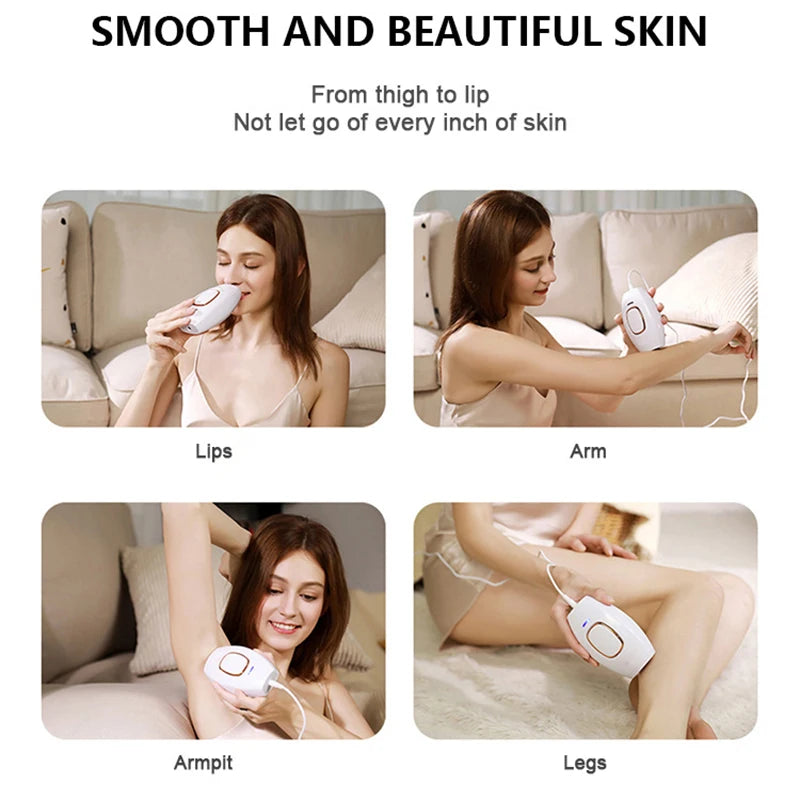 ✨ Veloura Silk™ | Depiladora IPL de Luz Pulsada.