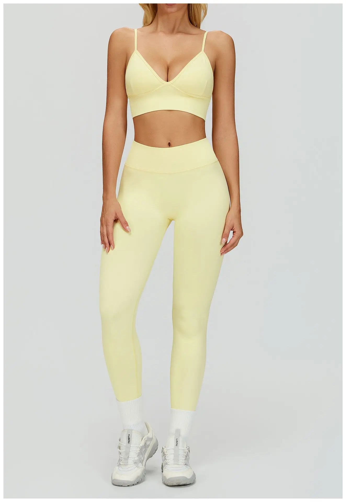 Conjunto de yoga sin costuras 2/3 piezas
