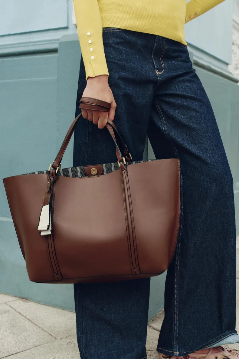 Bolso Tote de Gran Capacidad de Lujo para Mujeres.