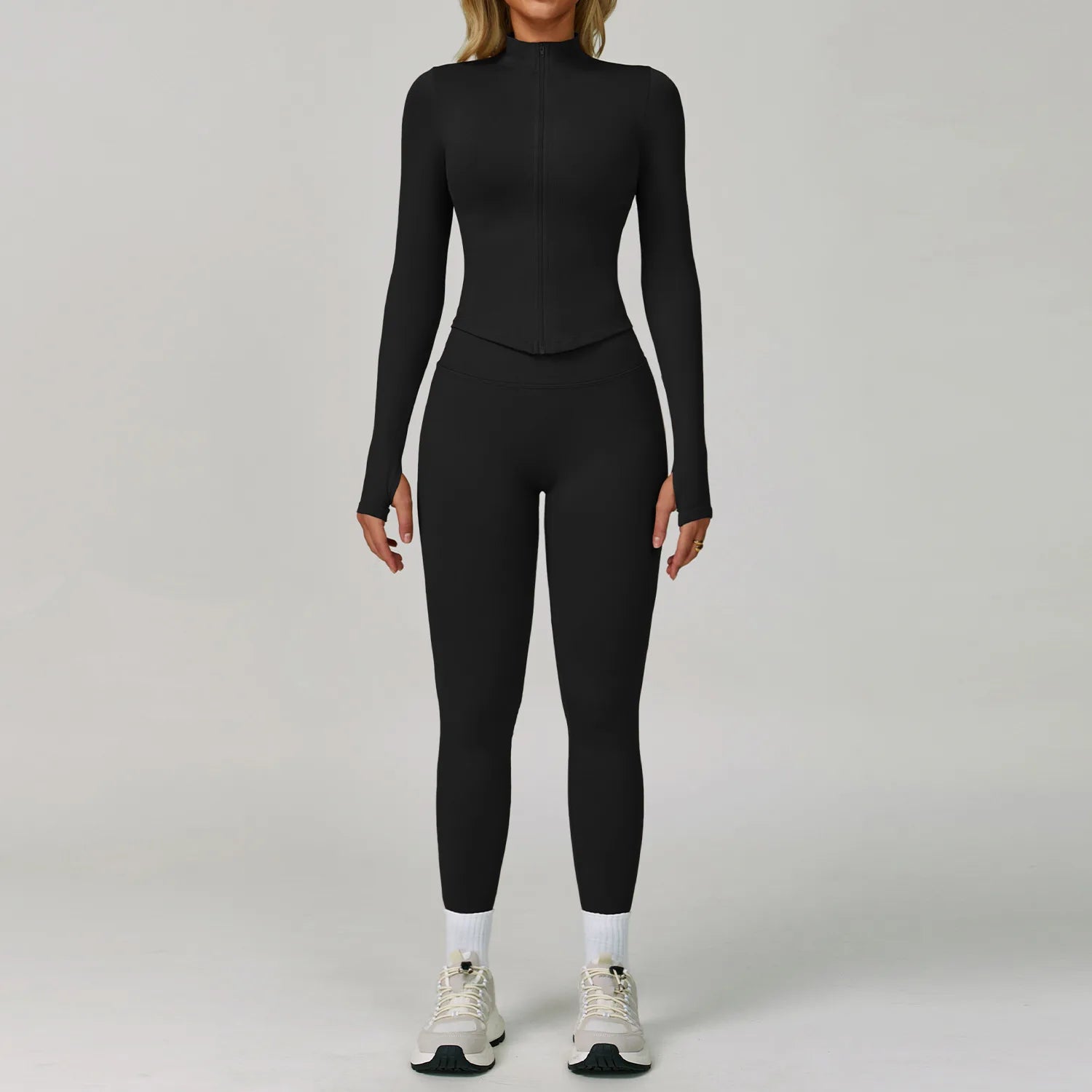Conjunto de yoga sin costuras 2/3 piezas