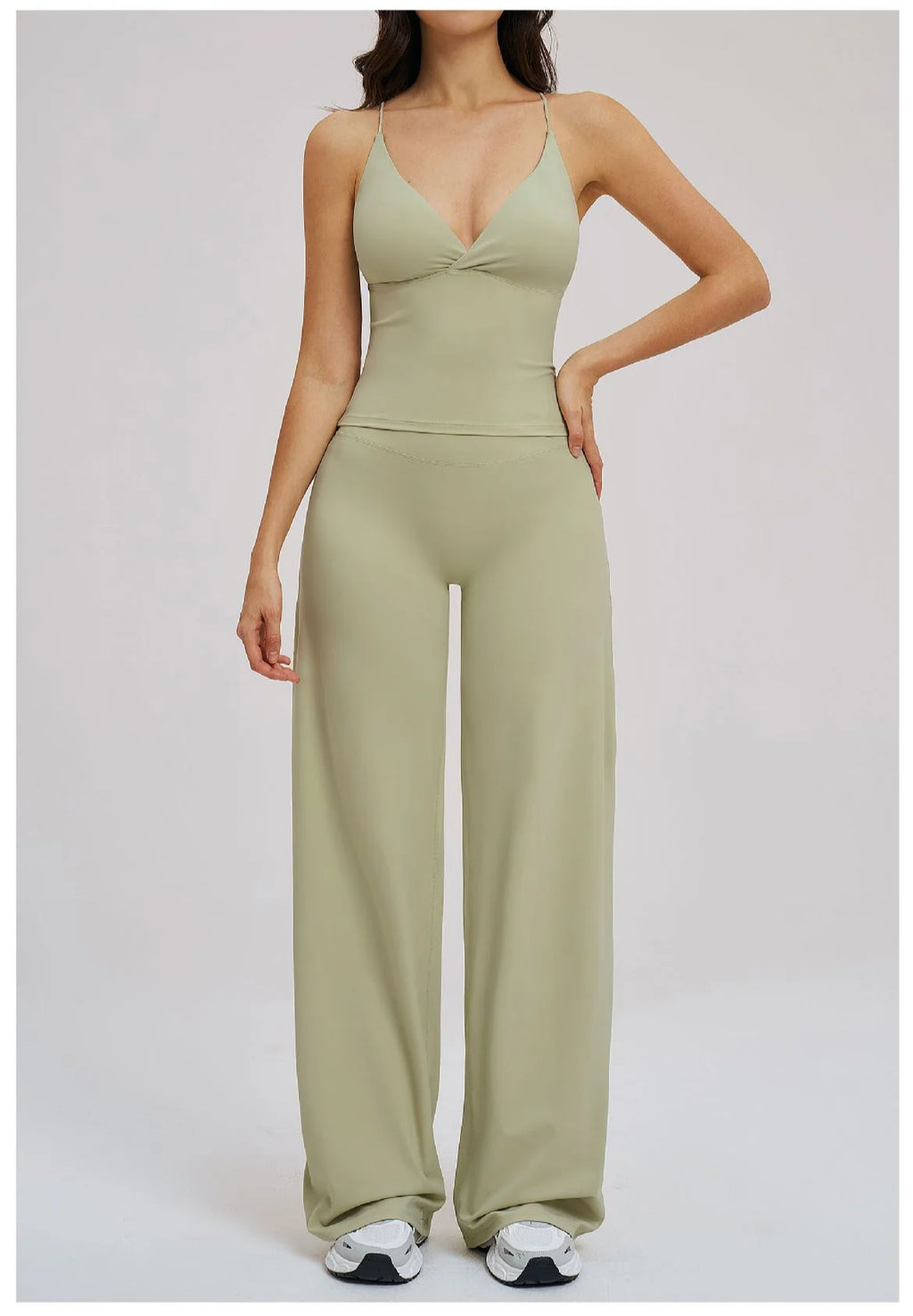 Leggings High Waist + Top Deportivo