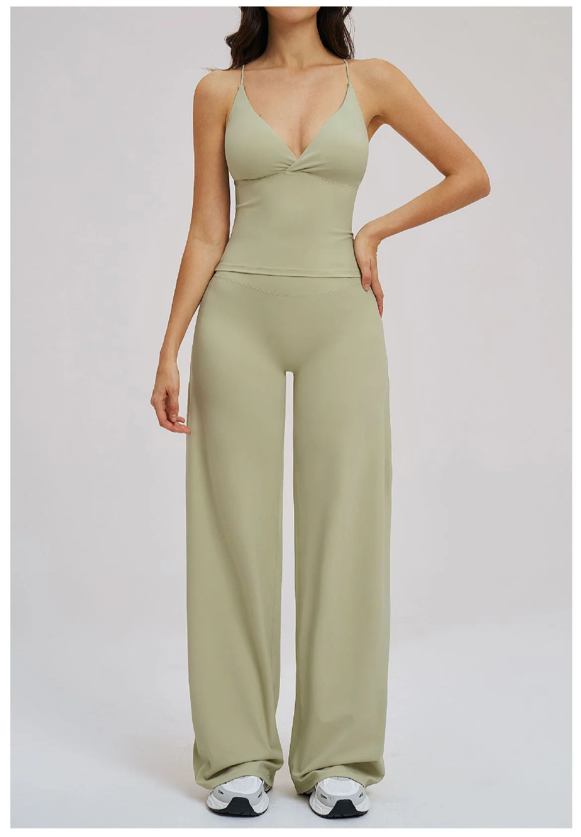Leggings High Waist + Top Deportivo