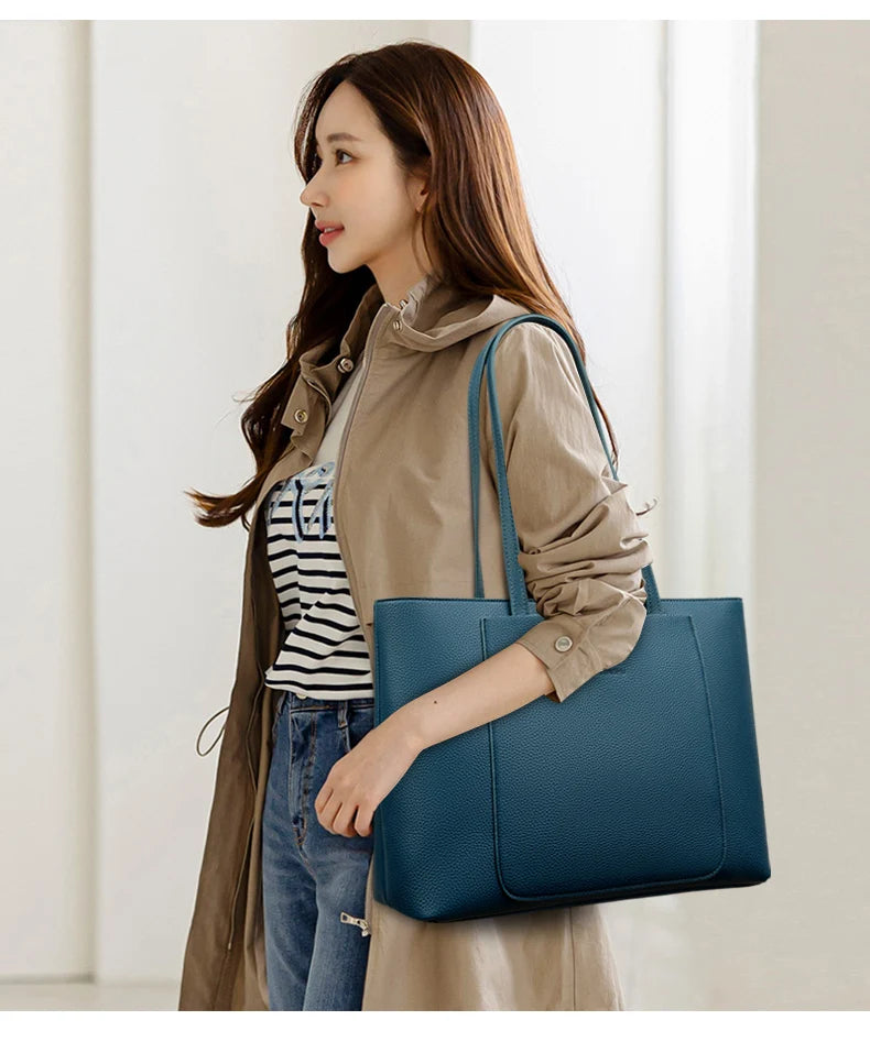 Bolso de Lujo de Color Sólido para Mujeres Bolsos Diseñador de Cuero