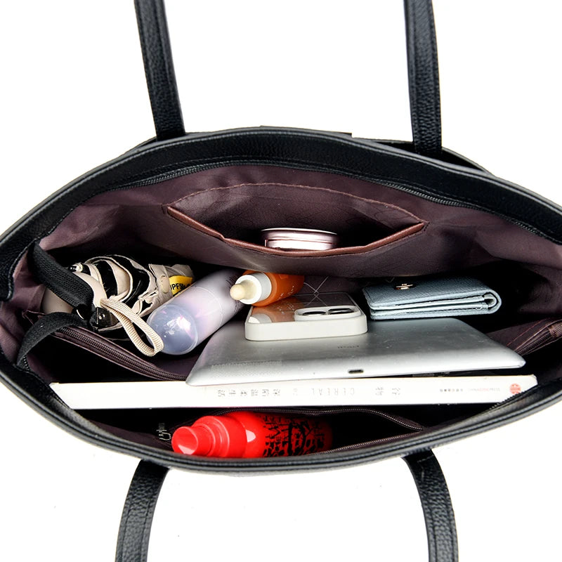 Bolso de Lujo de Color Sólido para Mujeres Bolsos Diseñador de Cuero