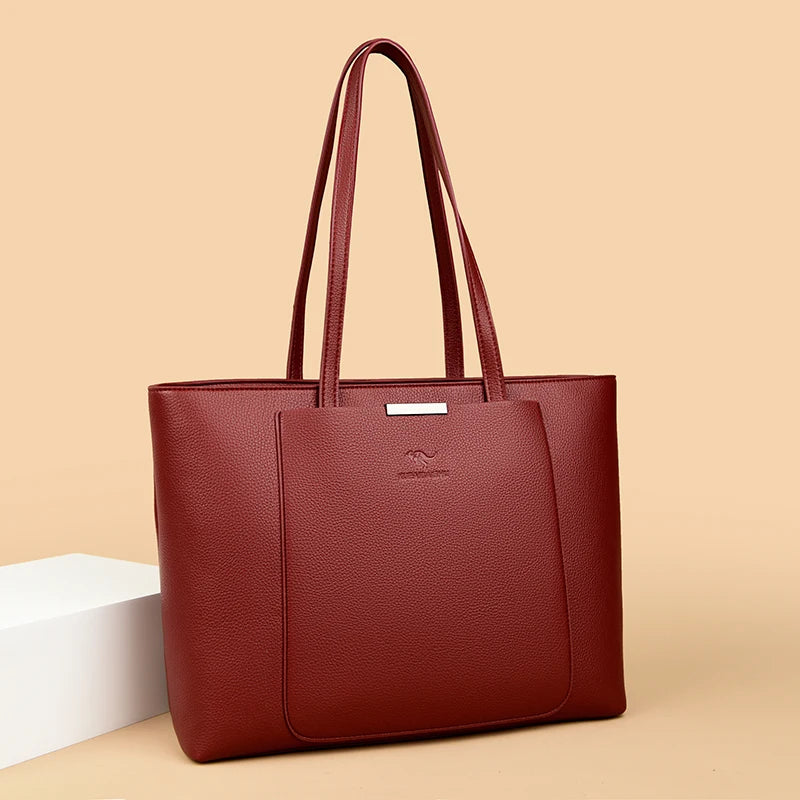 Bolso de Lujo de Color Sólido para Mujeres Bolsos Diseñador de Cuero