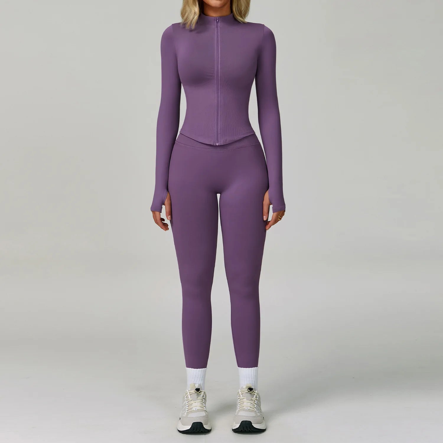 Conjunto de yoga sin costuras 2/3 piezas