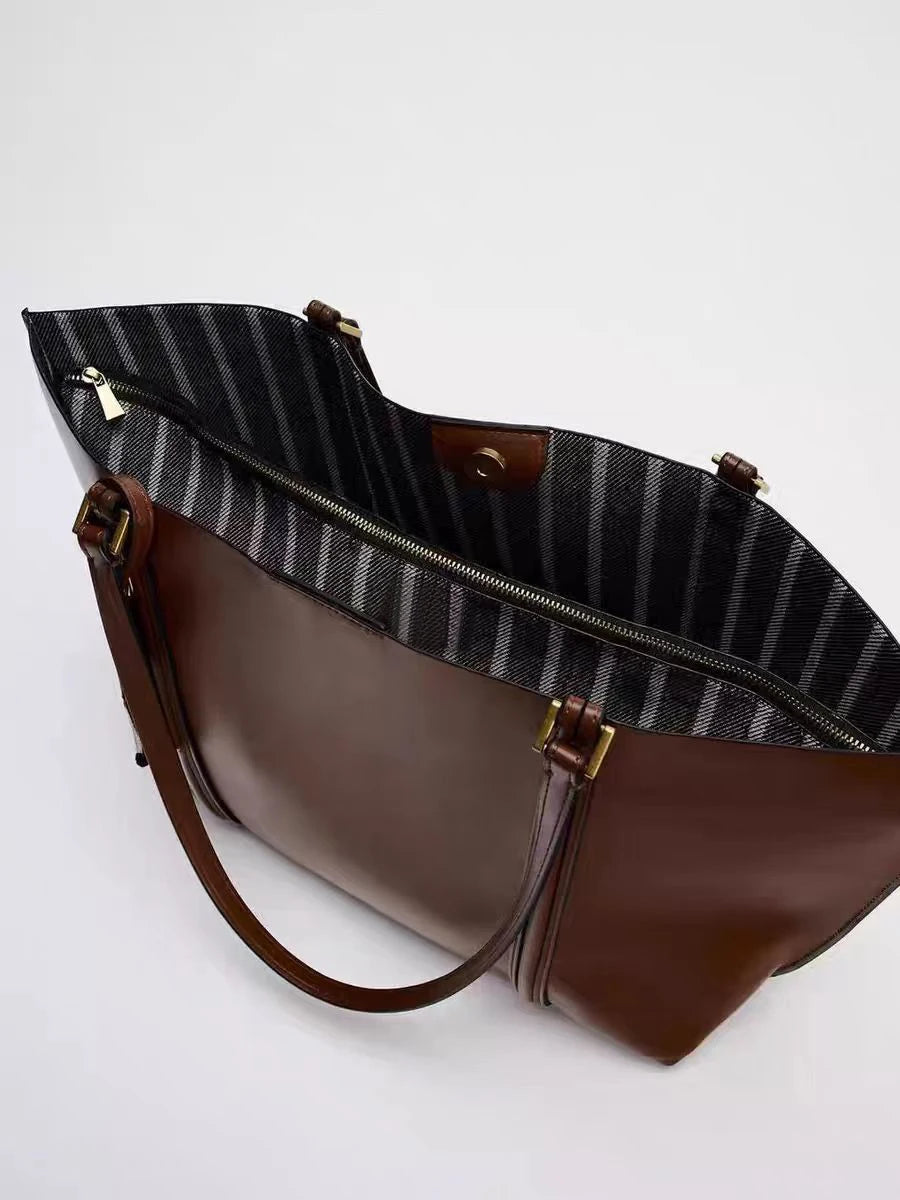 Bolso Tote de Gran Capacidad de Lujo para Mujeres.