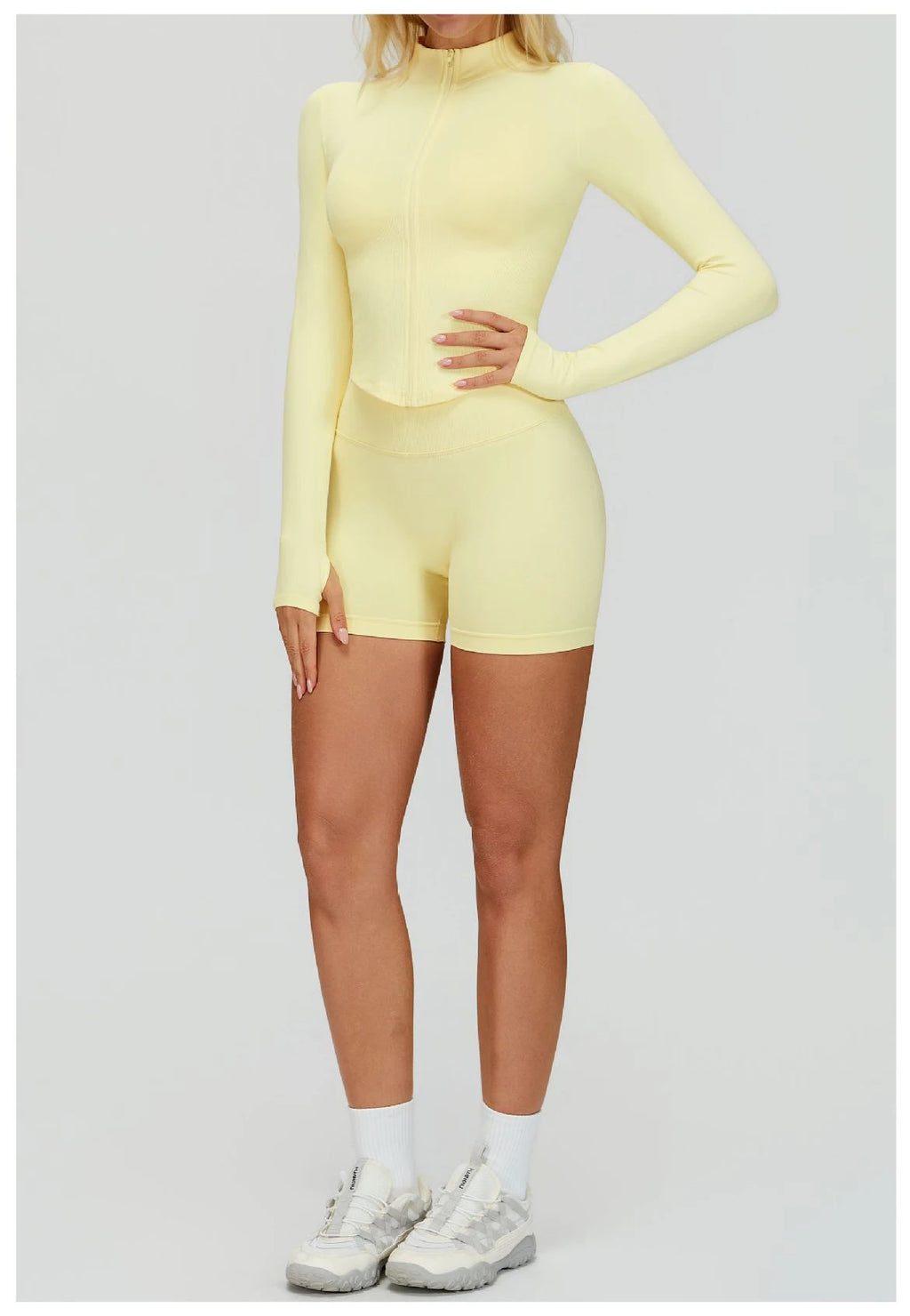 Conjunto de yoga sin costuras 2/3 piezas