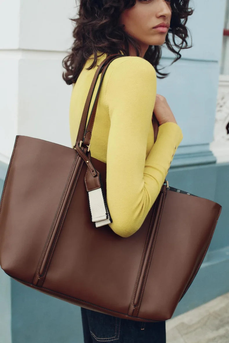 Bolso Tote de Gran Capacidad de Lujo para Mujeres.
