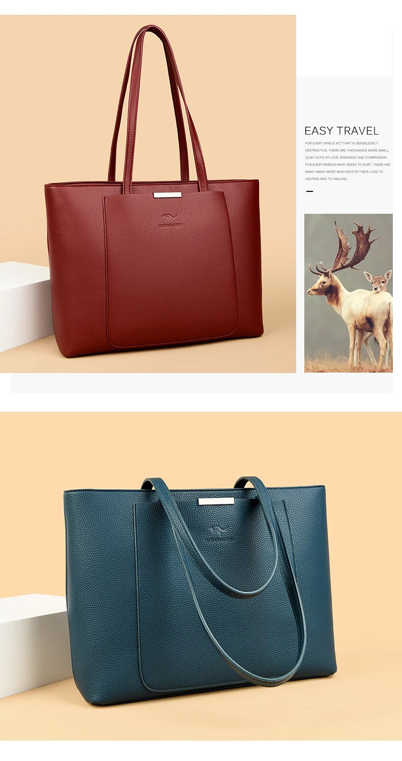 Bolso de Lujo de Color Sólido para Mujeres Bolsos Diseñador de Cuero