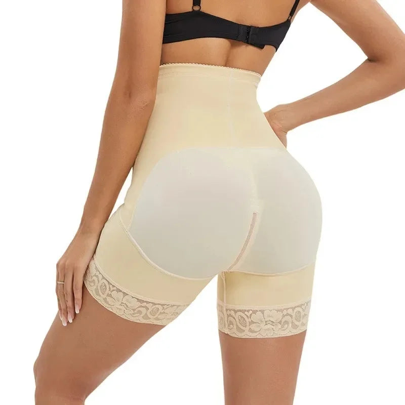 Faja-shorts moldeadores de cuerpo de talle alto