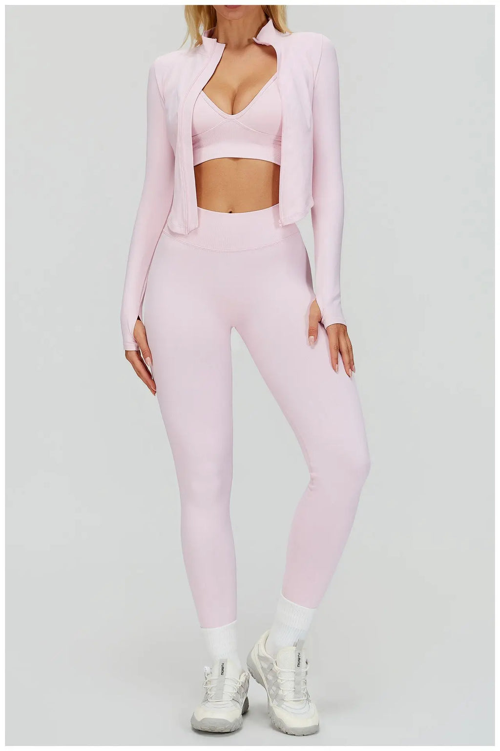 Conjunto de yoga sin costuras 2/3 piezas