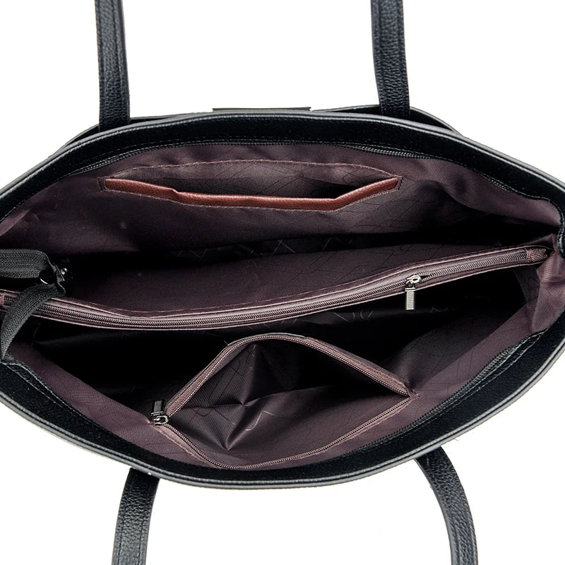 Bolso de Lujo de Color Sólido para Mujeres Bolsos Diseñador de Cuero