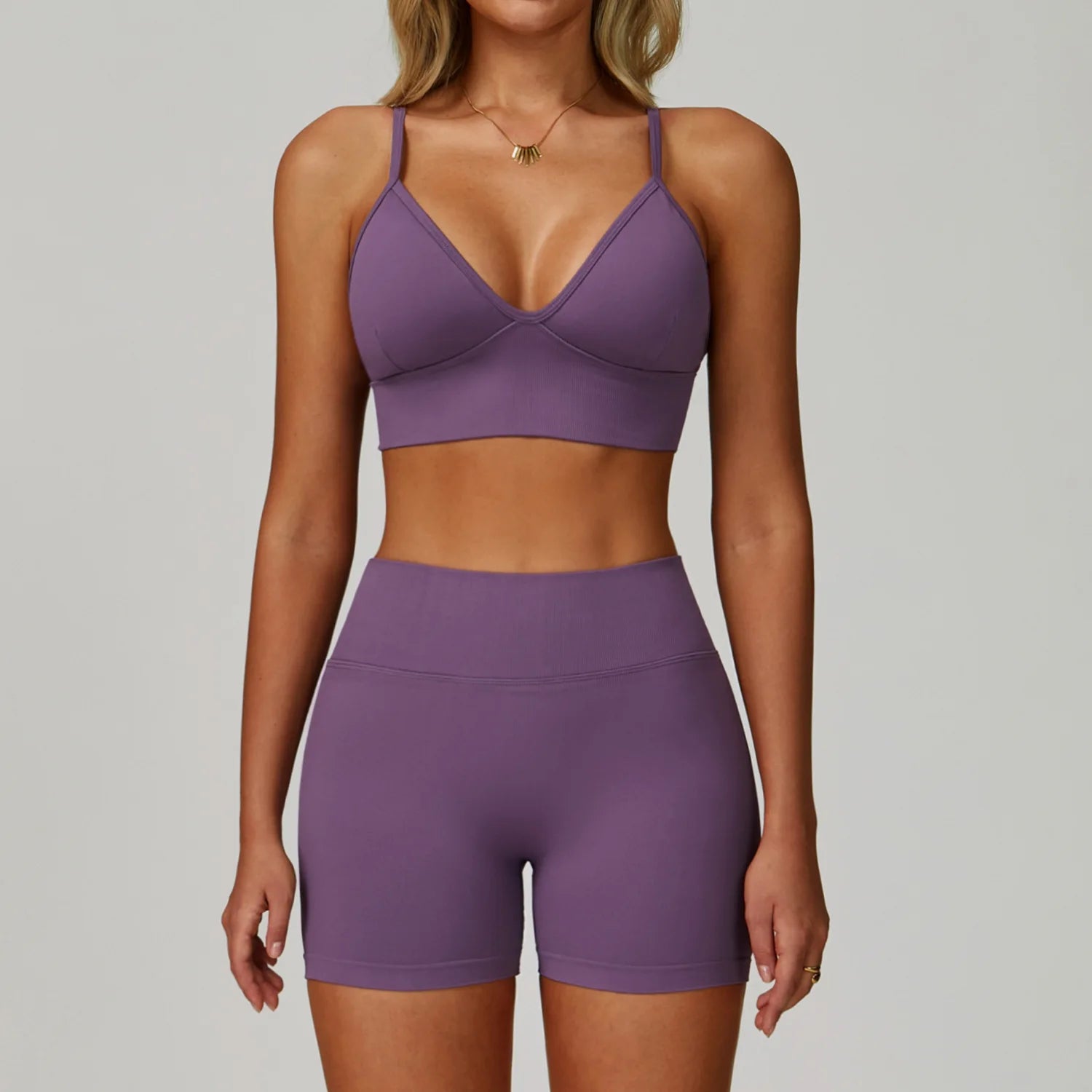 Conjunto de yoga sin costuras 2/3 piezas