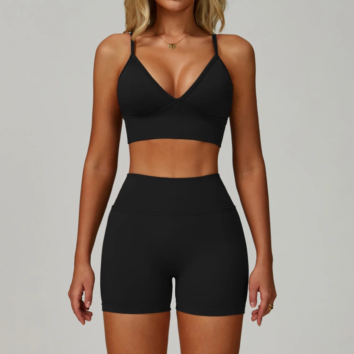 Conjunto de yoga sin costuras 2/3 piezas