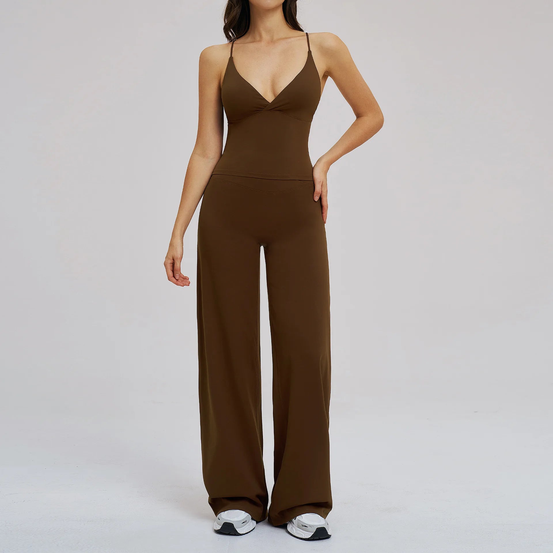 Leggings High Waist + Top Deportivo