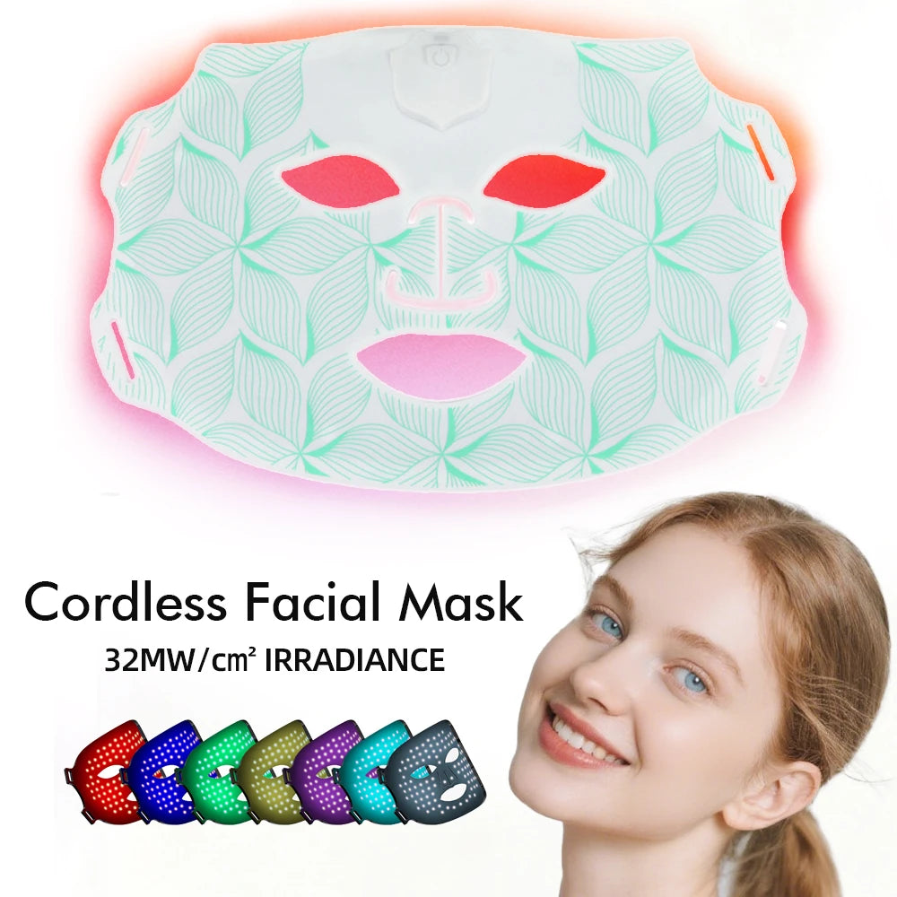 Máscara LED Rejuvenecedora para el Rostro