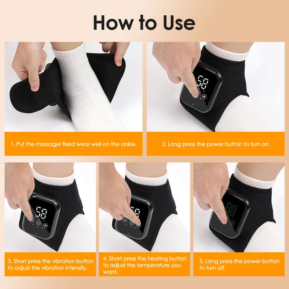 👣 Veloura Relax™ | Masajeador de Pies con Calor y Vibración ✨