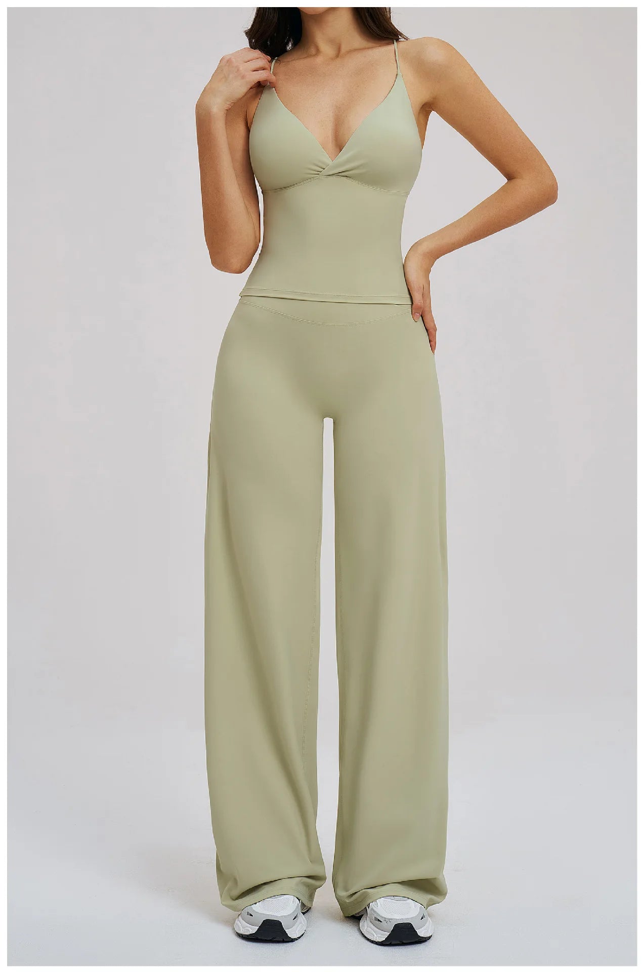 Leggings High Waist + Top Deportivo
